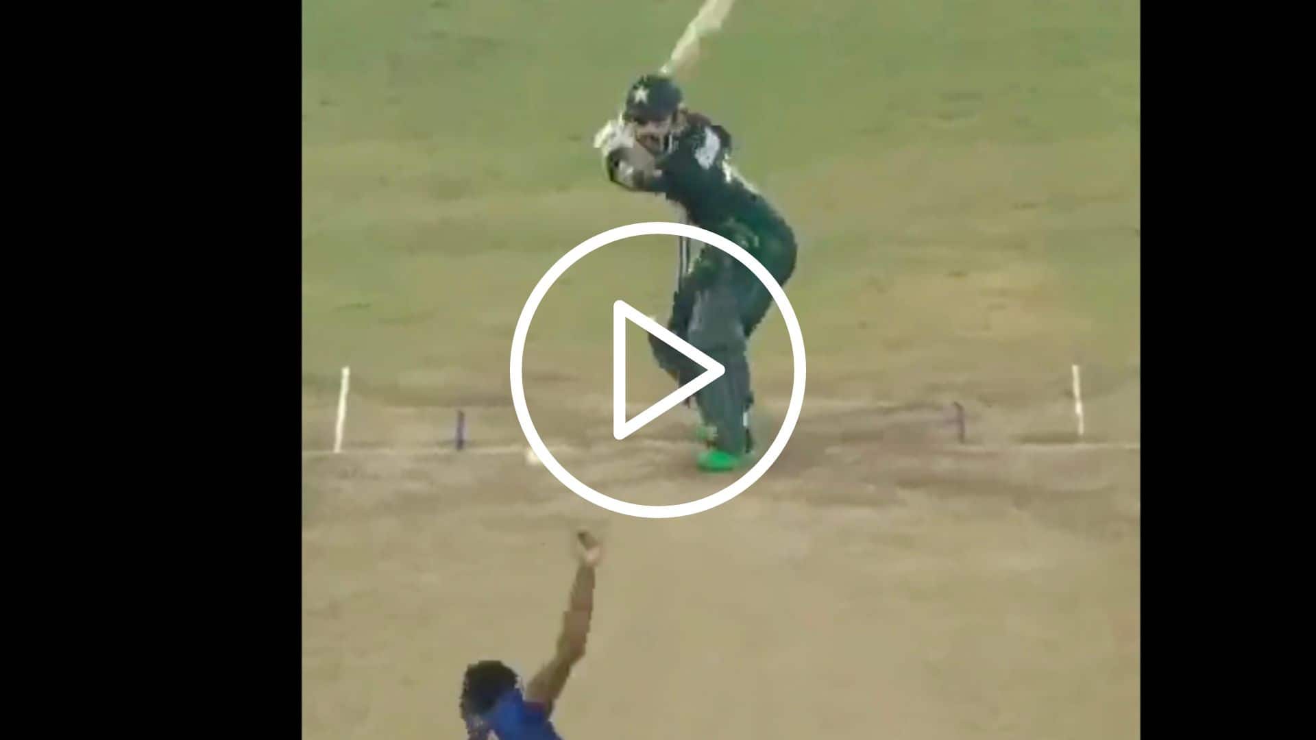 [Watch] Mohammad Rizwan Shines As He Slams His Sensational Fifty Against SL
